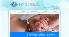 Desktop Screenshot of hospitalguadalajara.com