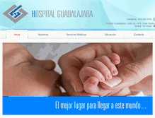 Tablet Screenshot of hospitalguadalajara.com